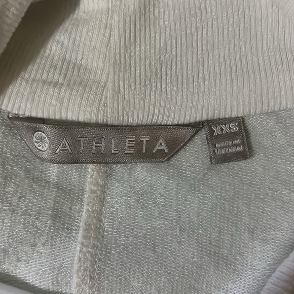 ATHLETA Cream Women’s Cardigan Sweater Long Sleeve Sz XXS - Picture 8 of 8